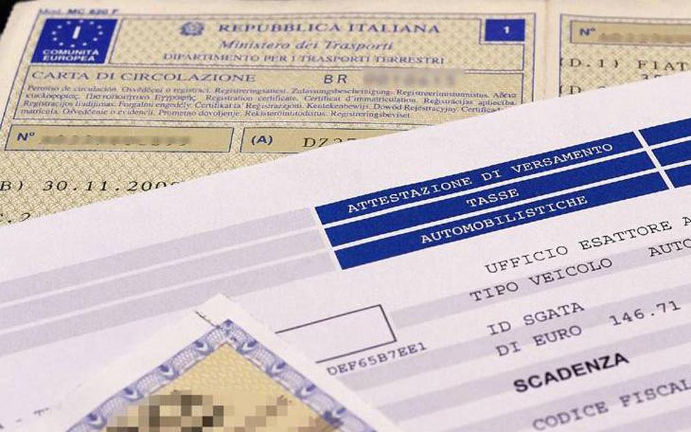 Attestazione di Versamento Tasse Automobilistiche Attestazione di Versamento Tasse Automobilistiche